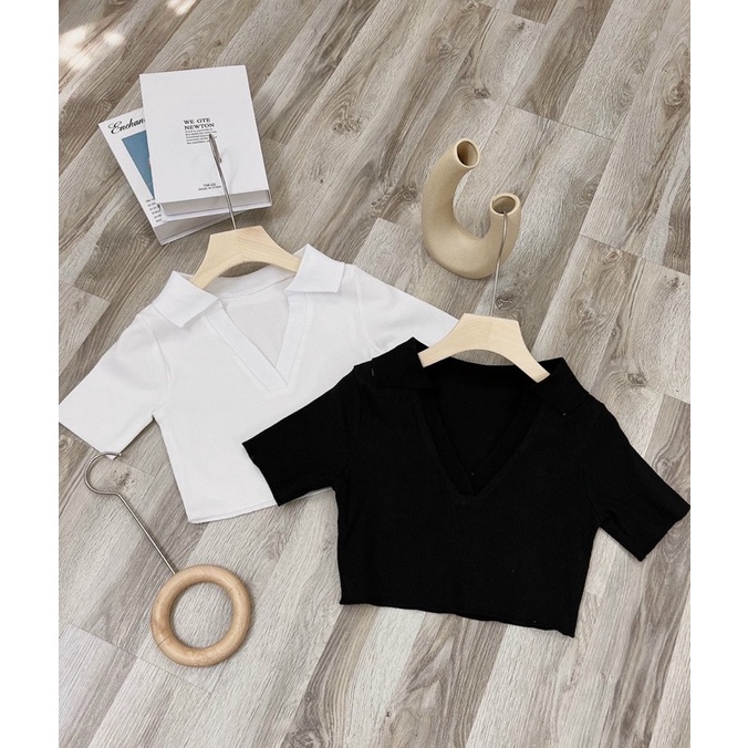 CROPTOP TRỤ VỀ  2 MÀU