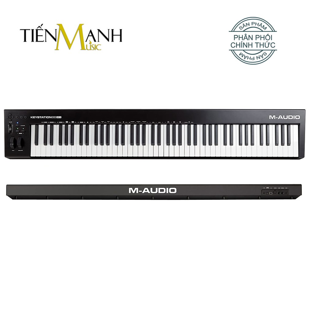 M-Audio Keystation 88 Phím MK3 MIDI Keyboard Controller MKIII MAudio Bàn phím sáng tác - Sản xuất âm nhạc Producer