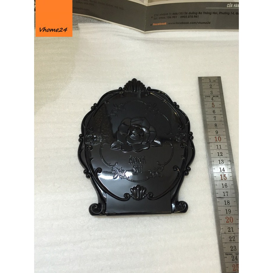 GƯƠNG CÔNG CHÚA ANNA SUI OVAL CÓ NẮP SIZE L 081