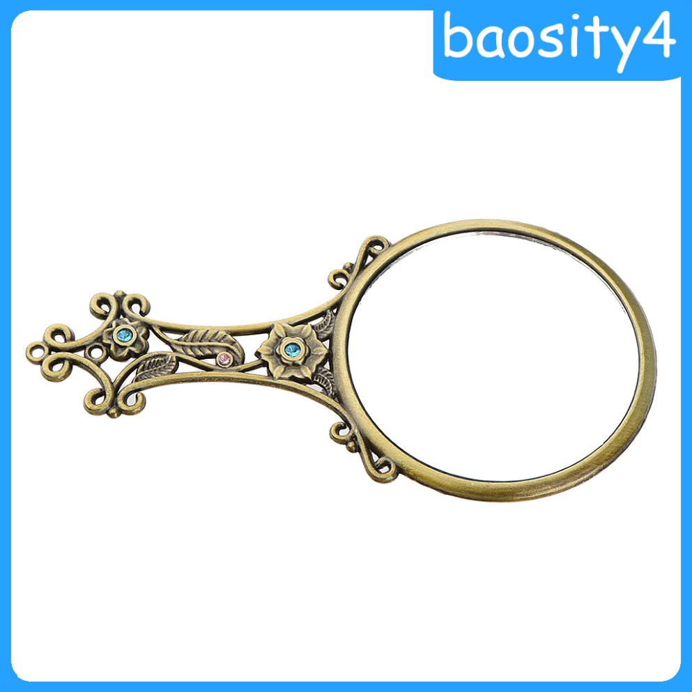 Gương Trang Điểm Cầm Tay Vanity Cổ Điển Cho Salon / Bán Lẻ / Cá Nhân