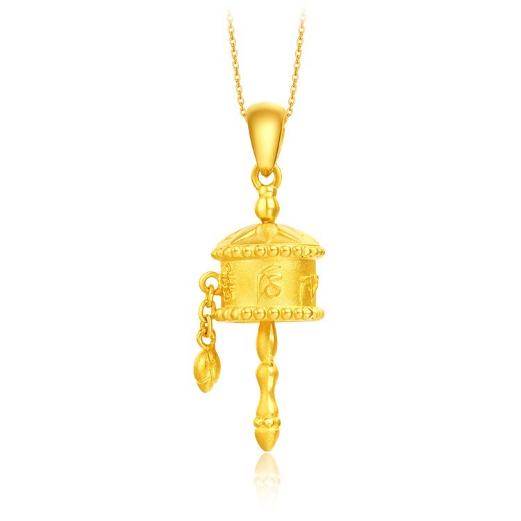 Vòng cổ kèm mặt bằng đồng mạ vàng thời trang (có bán lẻ)