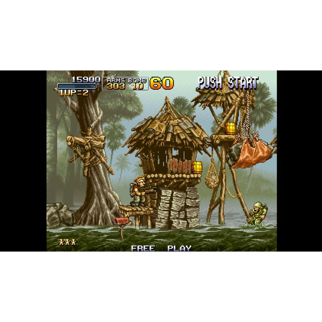 Đĩa Game PS2 - Ram Bô Lùn - Metal Slug Anthology