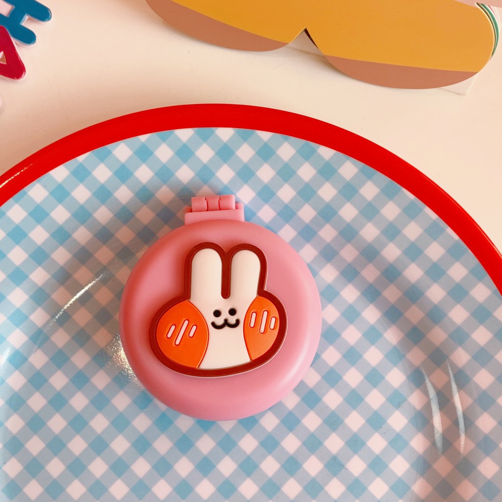 BỘ GƯƠNG LƯỢC MINI BỎ TÚI SIÊU CUTE NHIỀU HÌNH NGỘ NGHĨNH(giao hình ngẫu nhiên)