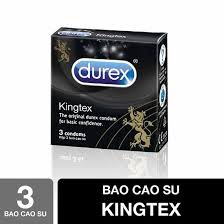 Bao cao su Durex kingtex 3 bao ( bán sỉ )