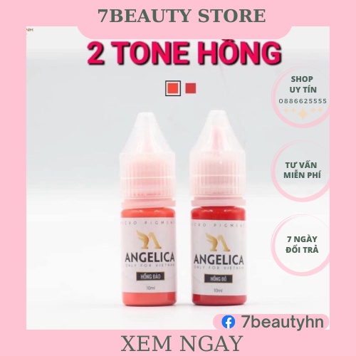 MỰC ANGELICA VIỆT TEM TRẮNG MẪU MỚI NHẤT