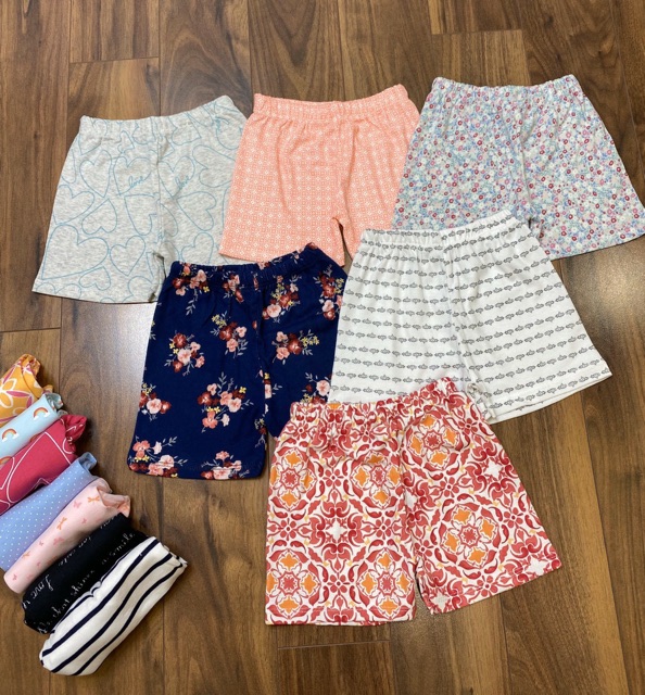 Set 10 quần cộc bé trai bé gái(MIX NGẪU NHIÊN)-HÀNG SALE KO ĐỔI TRẢ