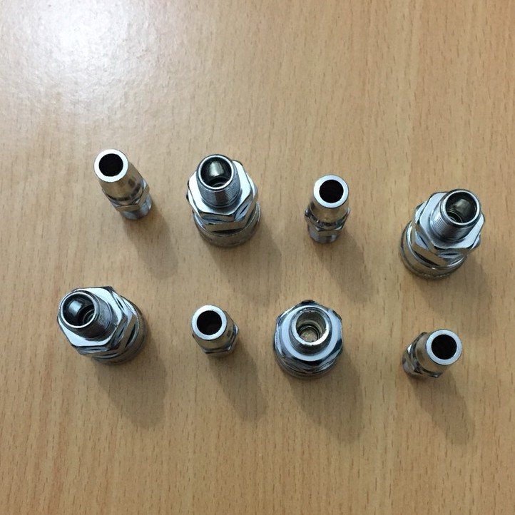 Khớp nối cắm nhanh máy nén khí ren ngoài 13mm, đầu nối hơi lắp máy nén khí