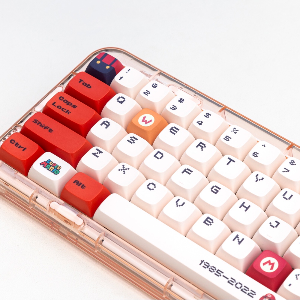 144 Phím Mario Keycaps XDA Proifile Anime PBT Dye Sub Bàn phím cơ học Keycap