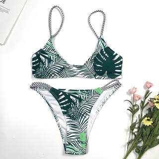 Bikini Phối Dây Phong Cách Brazil