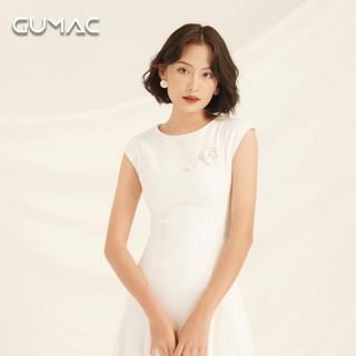 Đầm vai liền phụ kiện DA807 GUMAC