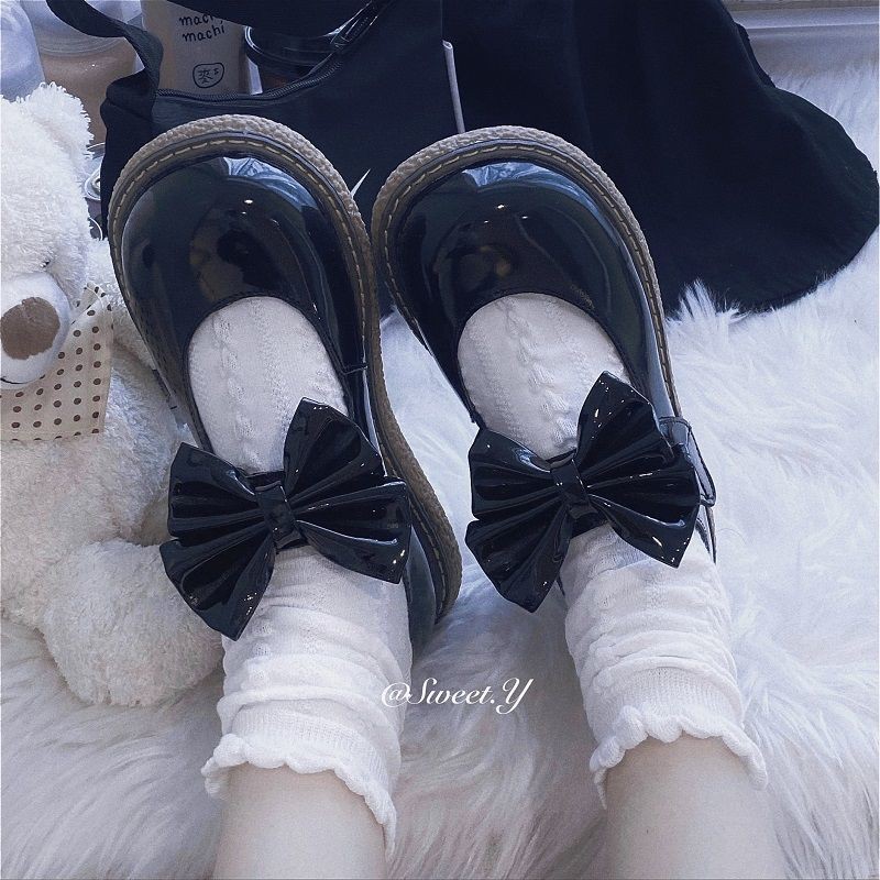 Giày Mũi Tròn Đế Mềm Phong Cách Harajuku Cho Nữ | BigBuy360 - bigbuy360.vn