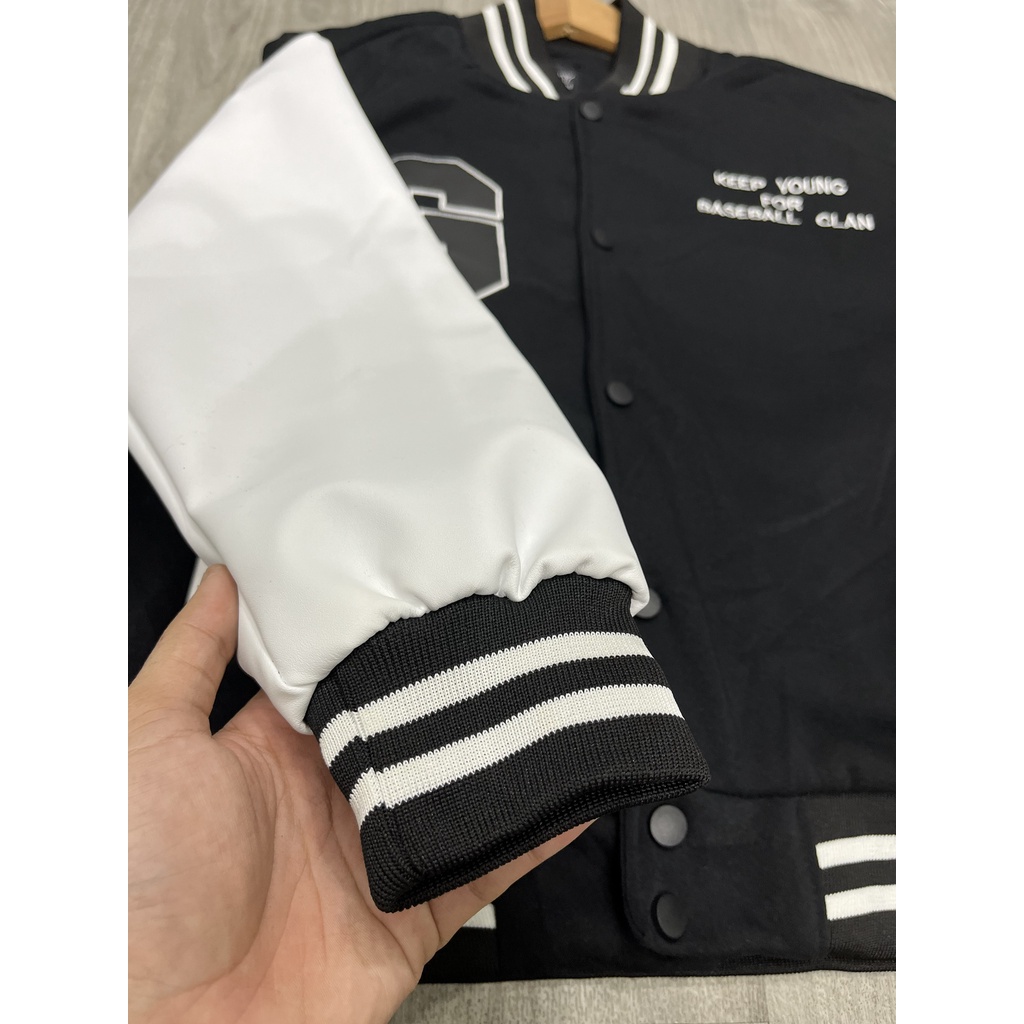 Áo Bomber MLBNY Chữ G Limited Unisex Nam Nữ Cá Tính Siêu Đẹp