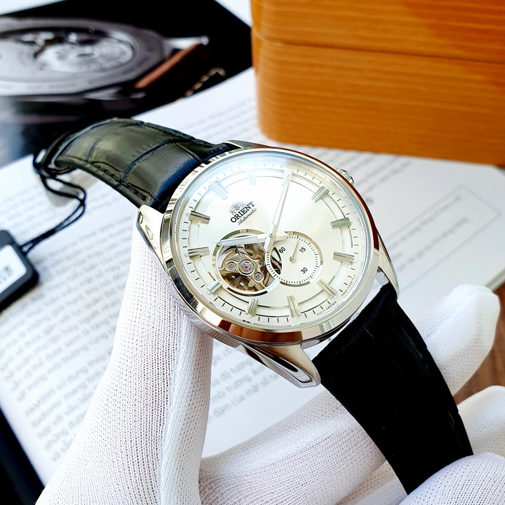 Đồng hồ nam chính hãng Orient Automatic Semi Skeleton RA-AR0004S10B - Máy Cơ - Kính Sapphire