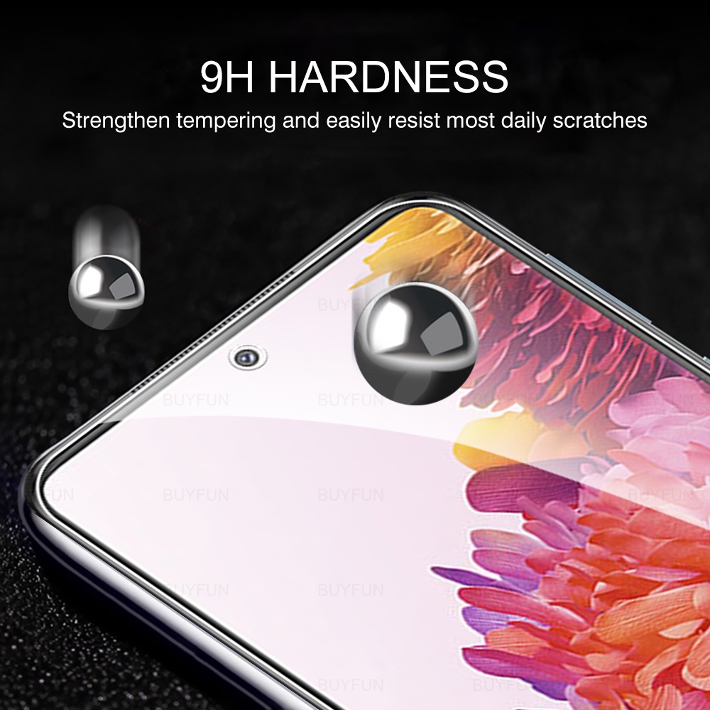 Set 2 kính cường lực bảo vệ màn hình điện thoại Samsung Galaxy S20 S21 S10 FE lite 5G s 20fe 21fe 10light 10