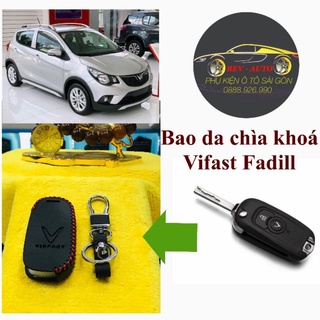 Bao da chìa khóa ô tô Vinfast Fadill- Lux A