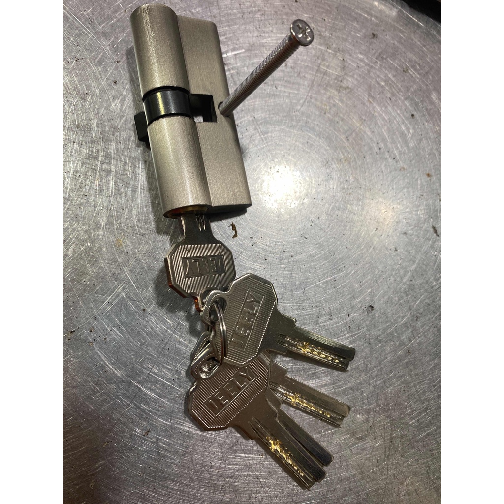 THÂN KHOÁ TAY GẠT LỚN , TIM KHOÁ TAY GẠT 2 ĐẦU CHÌA INOX