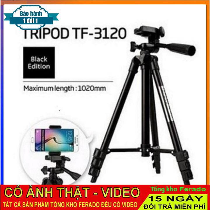 Gậy chụp ảnh 3 chân có  REMOTE BLUETOOTH - Chân đở máy ảnh TRIPOD