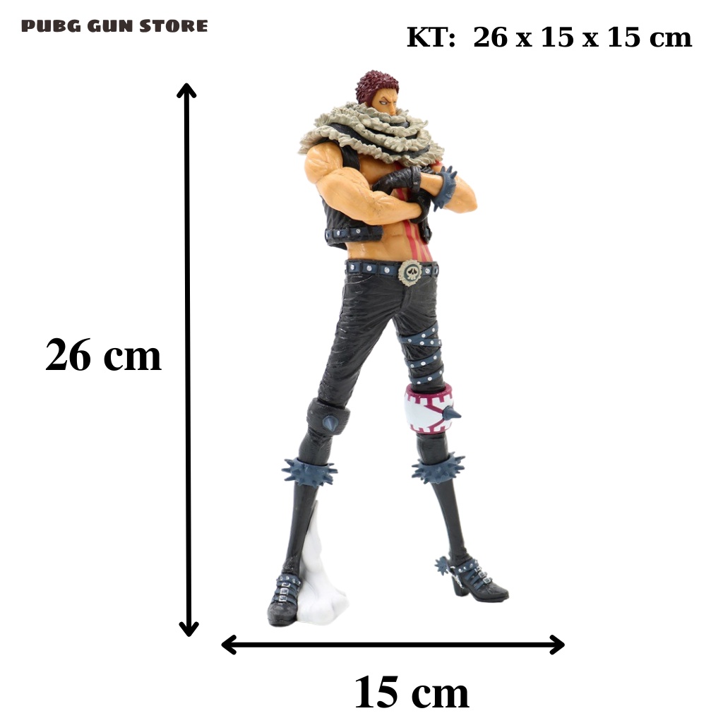 Nhân vật figure charlotte katakuri luffy Đồ chơi trẻ em decor mô hình one piece anime naruto dragon ball lắp ráp cute