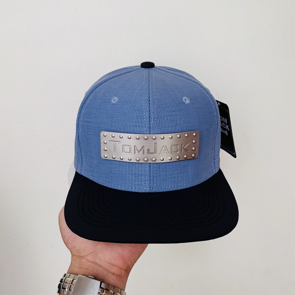 Nón Snapback Mũ Lưỡi Trai Vành Phẳng Chính Hãng Có Tem Logo Chính Hãng TomJack