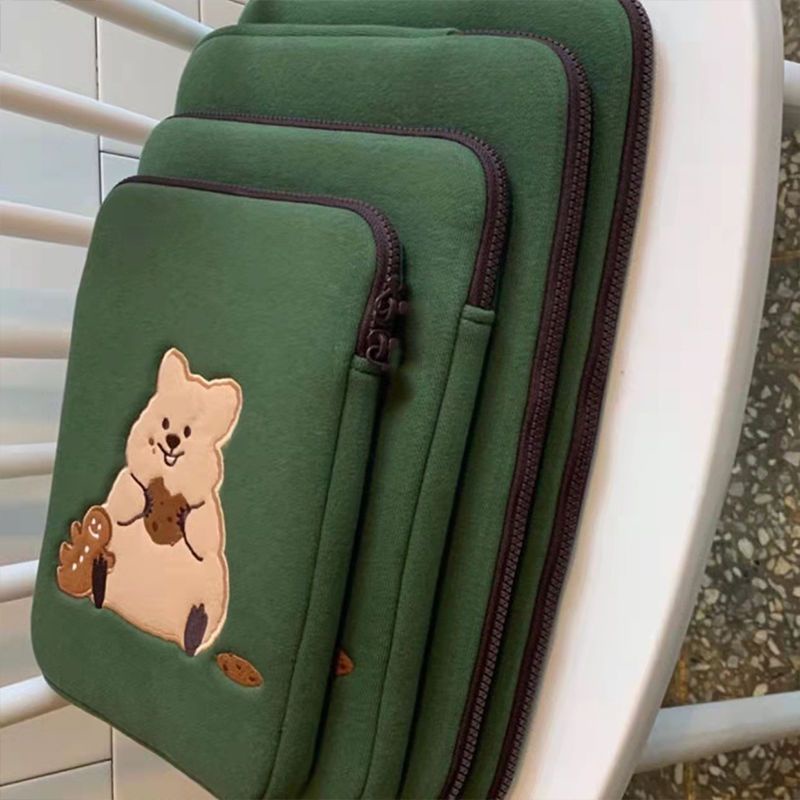Túi Đựng Laptop / Máy Tính Bảng 14-inch 11-inch 15-inch Họa Tiết Cherry Kangaroo Dễ Thương