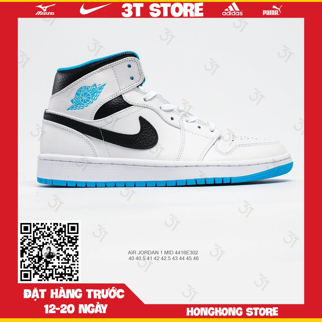 GIÀY SNEAKER MÃ SẢN PHẨM_Air Jordan 1 Mid “Laser Blu NHIỀU MÀU PHONG CÁCH FULLBOX + FREESHIP KHI MUA 2 SẢN PHẨM