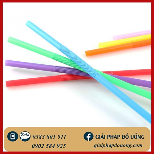 ỐNG HÚT TẠO HÌNH/ ỐNG HÚT NGHỆ THUẬT ĐỦ MÀU
