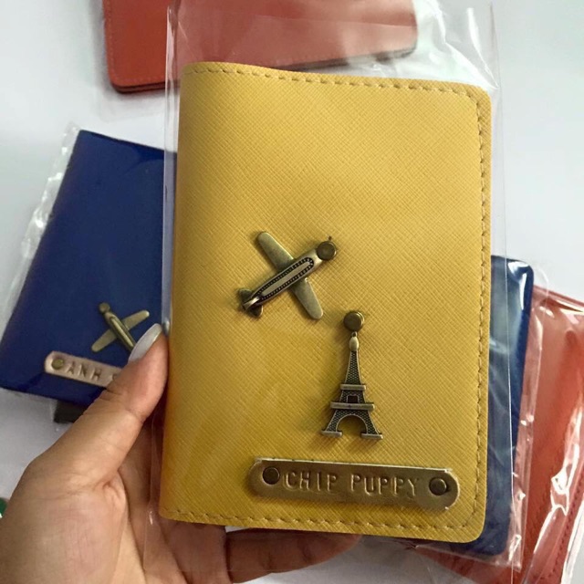 Bao da hộ chiếu handmade thái lan