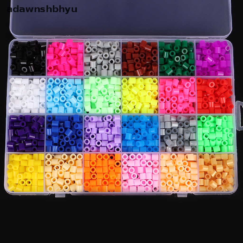 Bộ 24 hạt 5mm tự làm đồ chơi 3D cho trẻ em