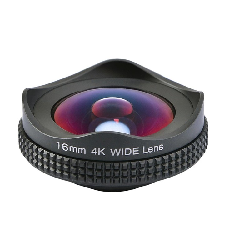 Ống kính,lens góc rộng Apexel 4K 16mm,cực chất,giảm độ méo tối đa