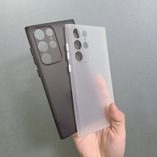 Dành Cho Samsung Galaxy S23 S23 + S22 S21 S10 Note 20 Plus Ultra FE 5G Vỏ Mềm Mờ Siêu Mỏng Vỏ Điện Thoại