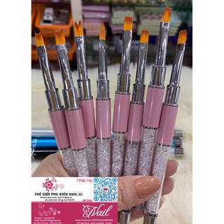 Bộ Cọ Fen Đầu Móng Cán Đá (8 cây)