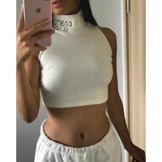 Áo Croptop Cổ Lọ LND