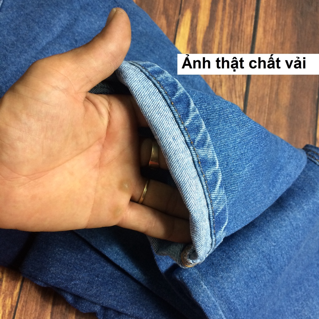 Combo 3 Quần jeans nam form suông [Không bai-Không xù] JN123