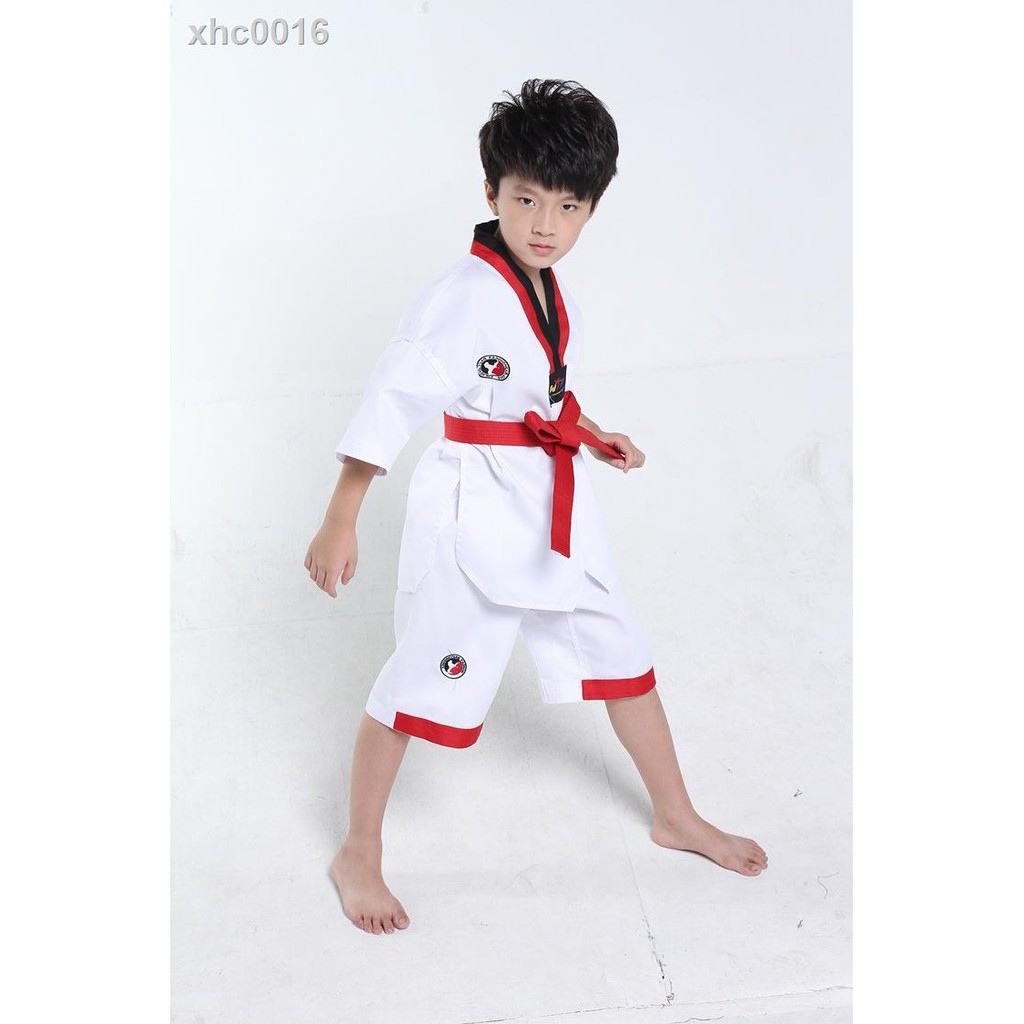Bộ Đồ Tập Võ Taekwondo Dài Tay Chuyên Dụng Cho Người Lớn Và Trẻ Em