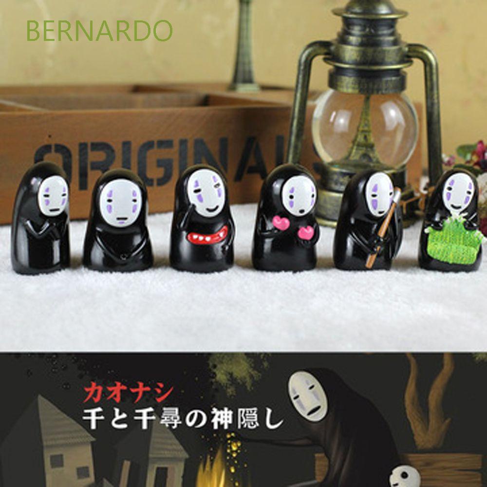 BERNARDO Japan Anime Anime Spirited Away Collection Gifts Gost Action Figure No Face Man Figure Collection Model Figure Toys Model Toy Home Decor Toy Gifts Faceless Man