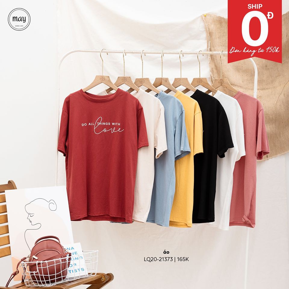 Áo phông Do all things with #9936