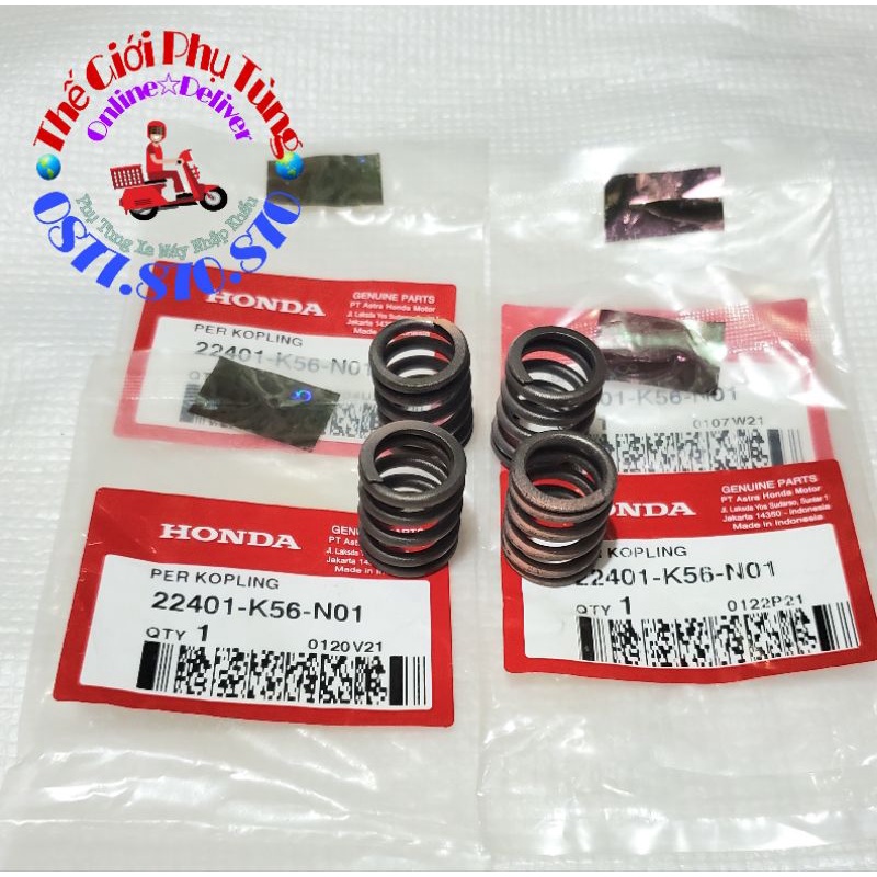 Bộ lò xo nồi Sonic - Winner Zin Honda Indonesia - 22401-K56-N01