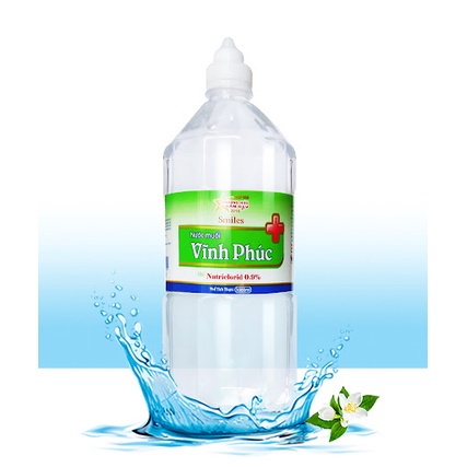 Nước muối Vĩnh Phúc Natriclorid 0.9( 500ml - 1000ml)