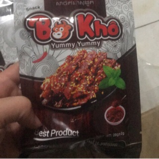 1 gói bò khô cay ngon