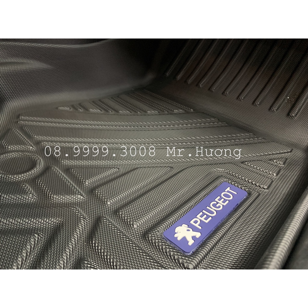 Thảm sàn PEUGEOT 2008, Thảm nhựa Peugeot 2008, Thảm cao su 2008, Thảm TPV 2008, Thảm sàn 2008