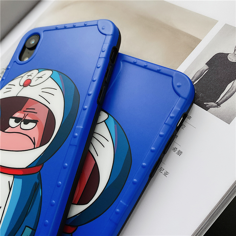 Ốp Lưng Mềm In Hình Doraemon Cho Iphone 12 Pro Max / I7 / I8 Plus / X / Xs / Xr / Xs Max / 11 / 11 Pro / 11 Pro Max / Se2