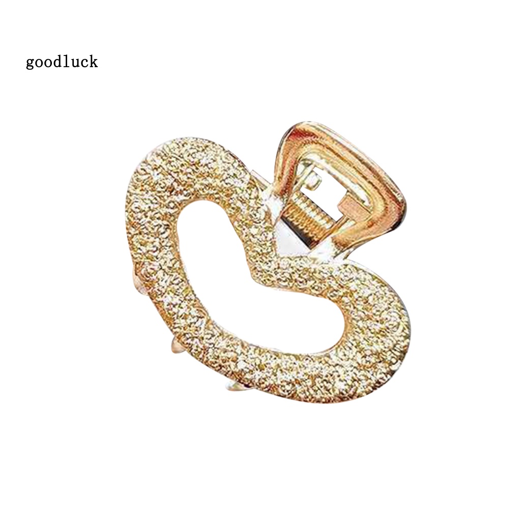 Chúc may mắn| Kẹp Tóc Hình Nơ / Chữ Nhật / Trái Tim / Mặt Trăng / Elip Đơn Giản Cho Nữ