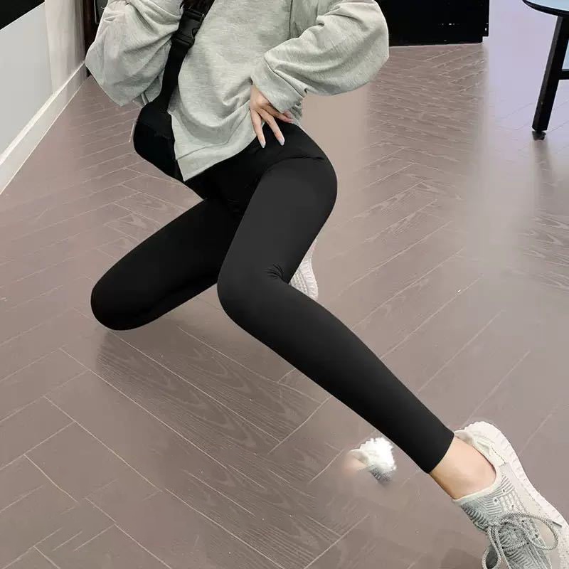 Quần legging nữ dài cạp cao nâng mông co gian 4 chiều LINOBA QL02