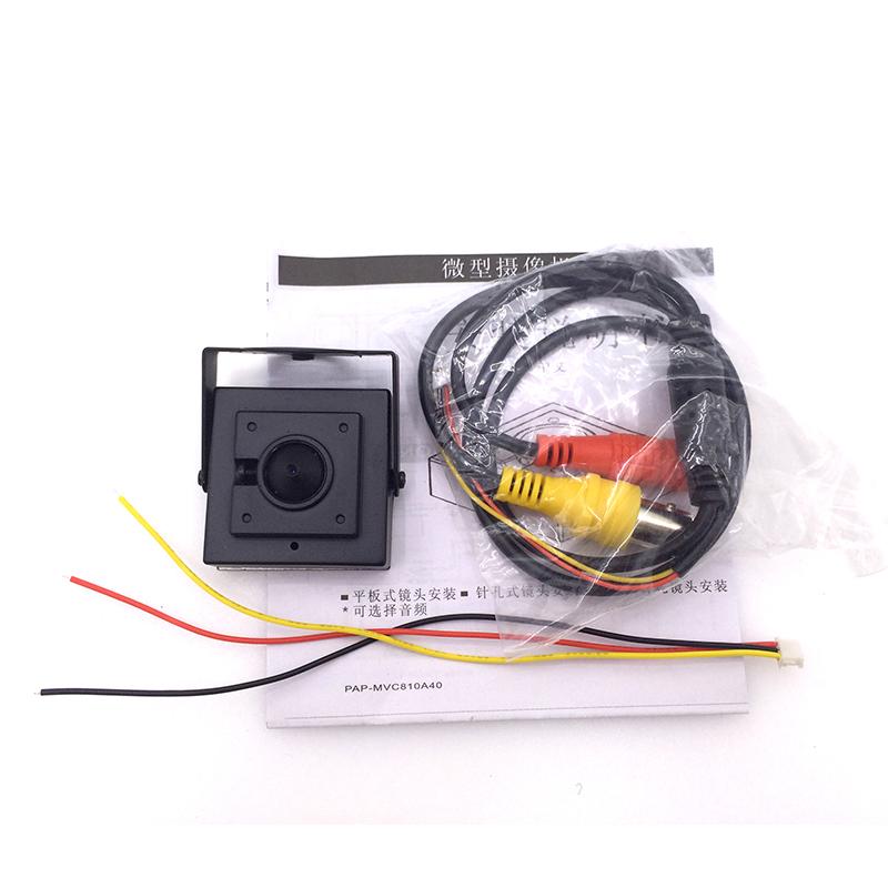 Camera quan sát giám sát mini HD 3.7mm Pinhole 700TVL 1/3 CMOS