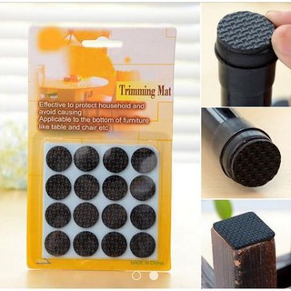 Bộ 16 miếng lót kê chân bàn ghế giường tủ