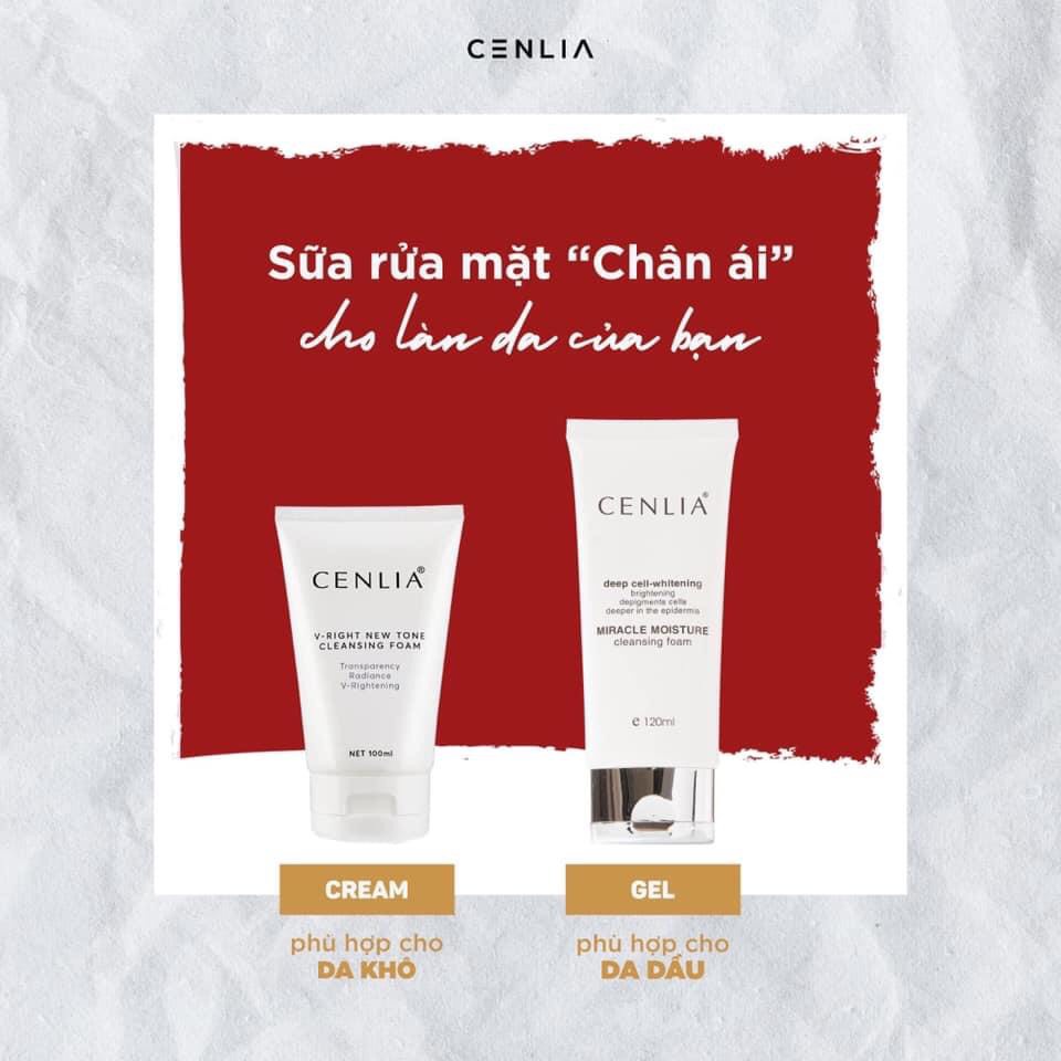 SỮA RỮA MẶT NGĂN NGỪA MỤN DÀNH CHO DA NHẠY CẢM CENLIA [ FREE SHIP ]