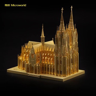 📌 Mô hình lắp ghép kim loại 3d Nhà Thờ Chánh Toà Cologne ⛪️