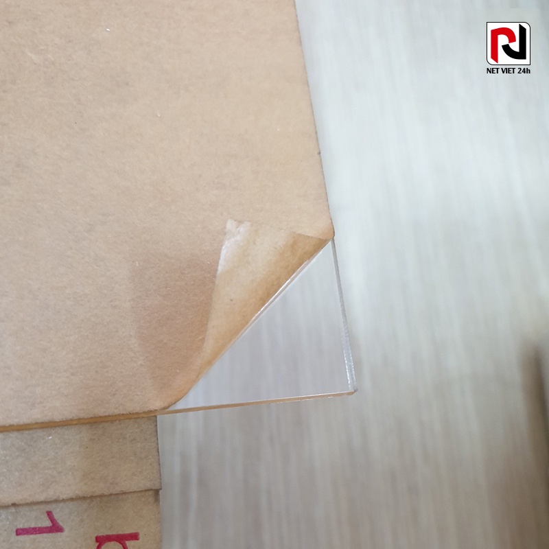 Mica trong suốt dày 1.5li nhiều kích thước, loại tốt, cứng cáp, đường cắt mịn
