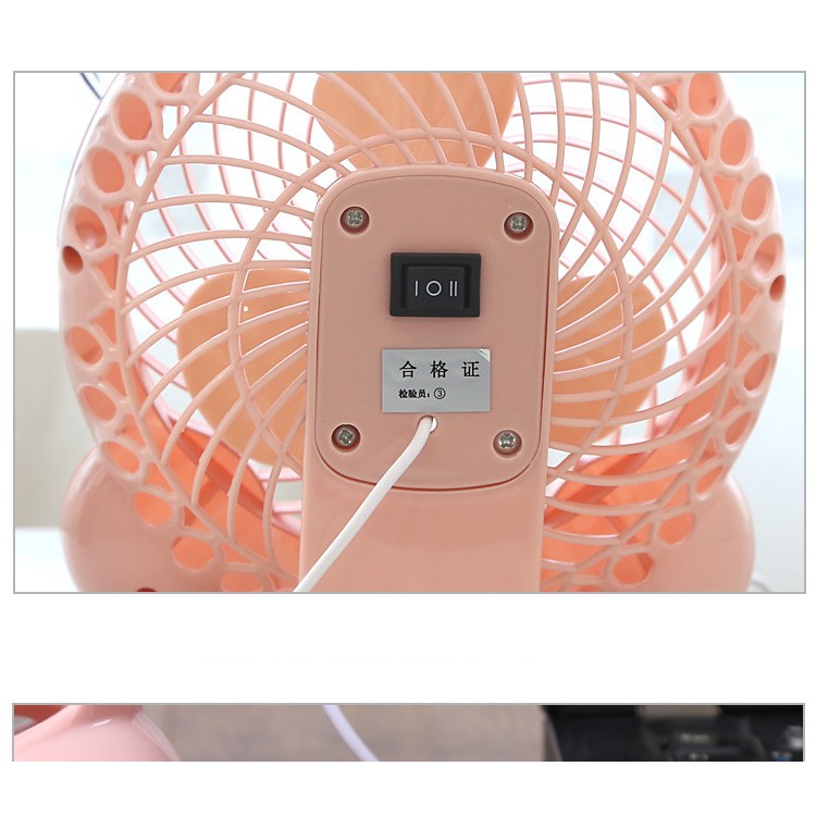 Quạt hộp USB mini có tai để bàn làm việc | BigBuy360 - bigbuy360.vn
