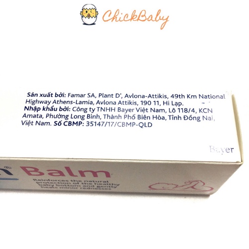 Kem bôi chống hăm cho bé BEPANTHEN BALM 30G - ChickBabyShop